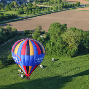 Passeio de balão no Loire