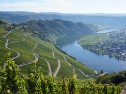 Região do Mosel e o Rio Reno