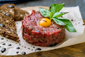 tartar de carne