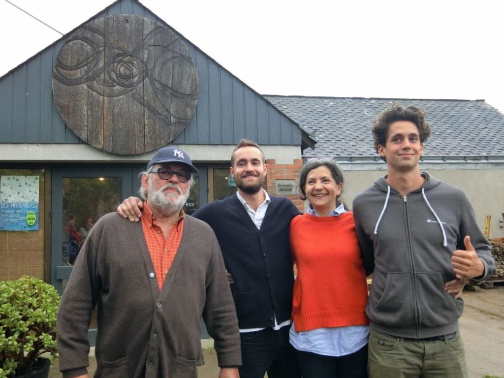 Família responsável pelo Domaine Mosse